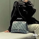 2025年5月29日入荷新作 Balenciagaデニムのバッグ SIZE:31×20×9.5cmSIZE25*15*9.5    お安い/人気/革/バッグ/XX工場