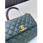 2025年5月29日入荷新作   Chanel  coco handle  Coco  SIZE22x15x8 お安い/人気/革/バッグ/XX工場