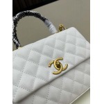 2025年5月29日入荷新作   Chanel  coco handle  Coco  SIZE22x15x8 お安い/人気/革/バッグ/XX工場
