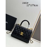 2025年5月29日入荷新作Chanelcoco handle Coco SIZE::22x15x8お安い/人気/革/バッグ/XX工場