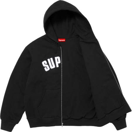2025年6月12日入荷新作SUPREME 24FW ARC THERMAL LINED ZIP UP HOODED  S-XL  M L 誕生日プレゼント/男女兼用/高品質/正規品と同じ人気/16工場