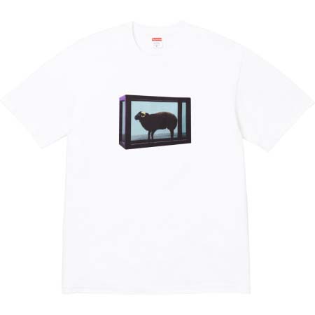 2025年6月13日入荷新作T SUPREME SS25 DAMIEN HIRST  BLACK SHEEP TEE Tee S- XL誕生日プレゼント/男女兼用/高品質/正規品と同じ人気/16工場