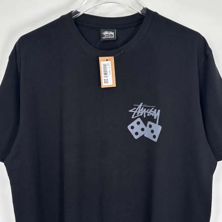 2025年6月13日入荷新作STUSSY SS25 DICE TEE PIGMENT DYED T  S-XL    誕生日プレゼント/男女兼用/高品質/正規品と同じ人気/16工場