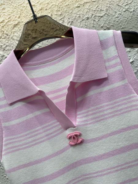 2025年6月18日入荷春夏新作chanelニット タンクトップファッション/誕生日プレゼント/贈り物 can工場