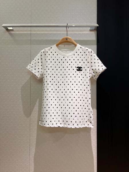 2025年6月18日入荷春夏新作chanel半袖 Tシャツファッション/誕生日プレゼント/贈り物 can工場