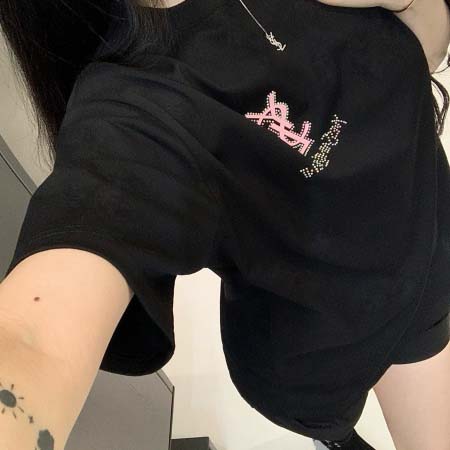 2025年6月18日入荷春夏新作ysl半袖 Tシャツファッション/誕生日プレゼント/贈り物 can工場