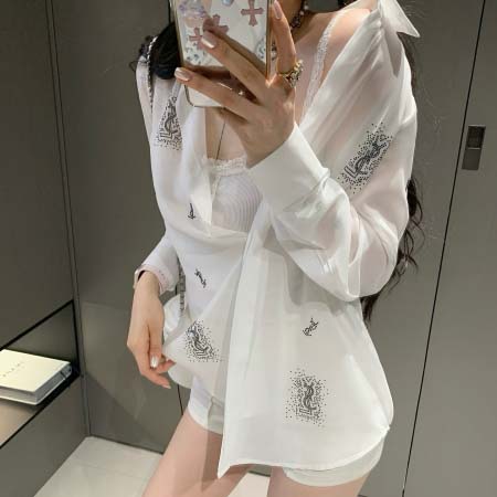 2025年6月18日入荷春夏新作ysl長袖 シャツファッション/誕生日プレゼント/贈り物 can工場