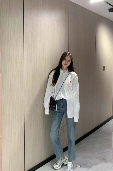 2025年6月18日入荷春夏新作Ami長袖 シャツファッション/誕生日プレゼント/贈り物 can工場