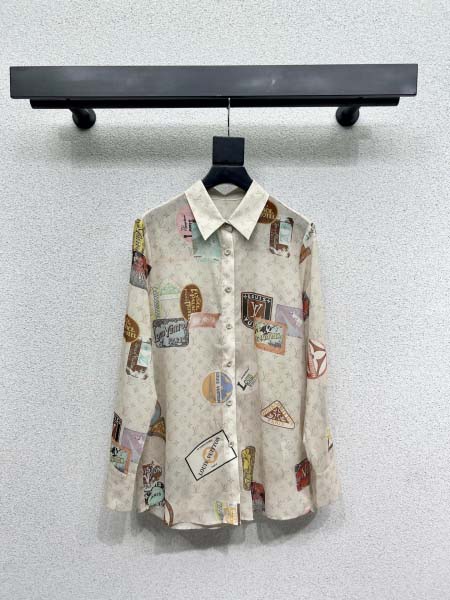 2025年6月18日入荷春夏新作Louis Vuitton春夏長袖 シャツファッション/誕生日プレゼント/贈り物 can工場