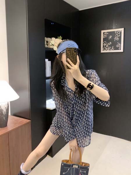 2025年6月18日入荷春夏新作Dior 春夏長袖 シャツファッション/誕生日プレゼント/贈り物 can工場