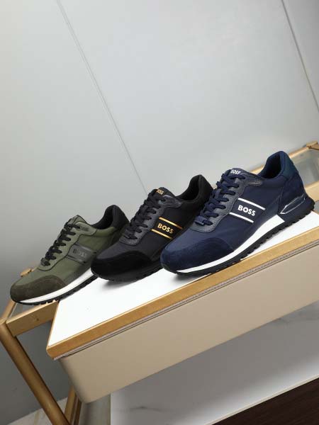 2025年6月20日入荷新品B0SSカジュアルシューズ/スニーカー｜メンズ靴人気本革製ギフト/誕生日/TL工場