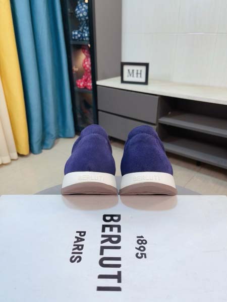 2025年6月20日入荷新品berlutiカジュアルシューズ/スニーカー｜メンズ靴人気本革製ギフト/誕生日/TL工場