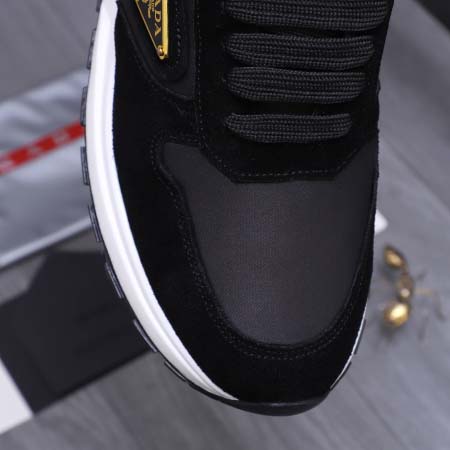 2025年6月20日入荷新品PRADAカジュアルシューズ/スニーカー｜メンズ靴人気本革製ギフト/誕生日/TL工場