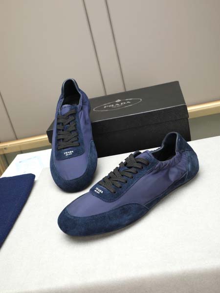 2025年6月20日入荷新品Pradaカジュアルシューズ/スニーカー｜メンズ靴人気本革製ギフト/誕生日/TL工場