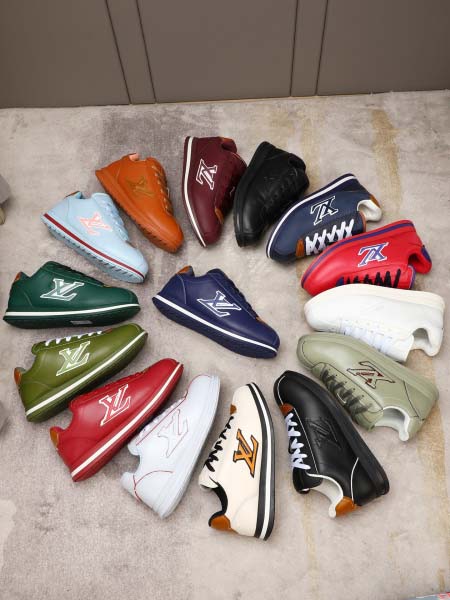 2025年6月20日入荷新品Louis Vuittonカジュアルシューズ/スニーカー｜メンズ靴人気本革製ギフト/誕生日/TL工場