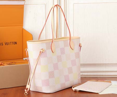 2025年6月26日入荷Louis Vuitton バッグNeverfull Damier Giant Damier Giant D 13 :N40668:31CMx28CMx14CM 高品質人気の新作/誕生日プレゼント/SQ工場