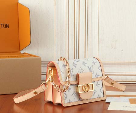 2025年6月26日入荷Louis Vuitton バッグDauphine Nautical LV Monogram  :M24841:20CMx15CMx9CM 高品質人気の新作/誕生日プレゼント/SQ工場