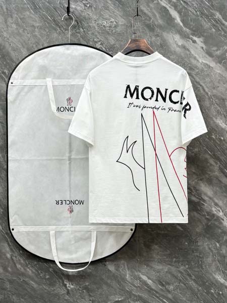 2025年6月30日入荷新作Moncler半袖Tシャツ 高级品超厳選★入手困難/誕生日プレゼント/MF工場