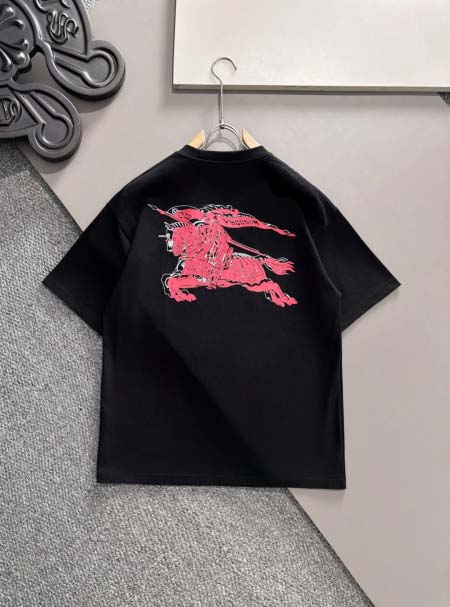 2025年6月30日入荷新作Burberry半袖Tシャツ 高级品超厳選★入手困難/誕生日プレゼント/MF工場