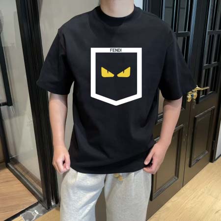2025年6月6日入荷新作FENDI半袖 Tシャツ誕生日プレ...