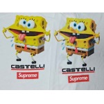 2025年6月13日入荷新作 T  SUPREME SS25 SPONGEBOB CASTELLI RACING L/S TEE  誕生日プレゼント/男女兼用/高品質/正規品と同じ人気/16工場