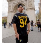 2025年6月13日入荷新作94T SUPREME SS25 SPLIT S/S FOOTBALL TOP   S- XL    誕生日プレゼント/男女兼用/高品質/正規品と同じ人気/16工場