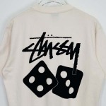 2025年6月13日入荷新作STUSSY SS25 DICE TEE PIGMENT DYED T  S-XL    誕生日プレゼント/男女兼用/高品質/正規品と同じ人気/16工場