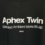 2025年6月14日入荷新作AT Supreme SS25 Aphex Twin Ambient Works Tee S- XL  誕生日プレゼント/男女兼用/高品質/正規品と同じ人気/16工場