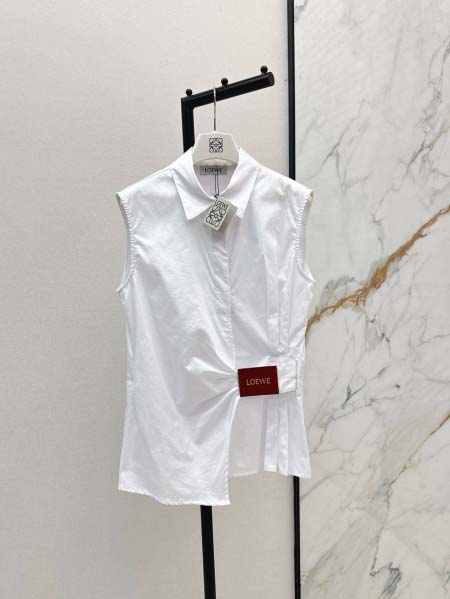 2025年6月18日入荷春夏新作LOEWEノースリーブのシャ...