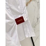 2025年6月18日入荷春夏新作LOEWEノースリーブのシャツファッション/誕生日プレゼント/贈り物 can工場