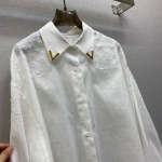 2025年6月18日入荷春夏新作VALENTINO長袖  シャツファッション/誕生日プレゼント/贈り物 can工場