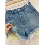 2025年6月18日入荷春夏新作LOEWEデニムショートパンツファッション/誕生日プレゼント/贈り物 can工場