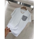 2025年6月18日入荷春夏新作Louis Vuitton半袖 Tシャツファッション/誕生日プレゼント/贈り物 can工場