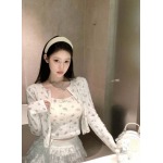 2025年6月18日入荷春夏新作CHANEL キャミソール+カーディガンファッション/誕生日プレゼント/贈り物 can工場