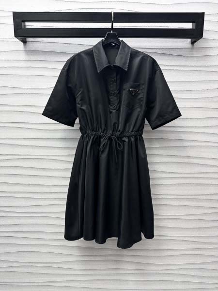 2025年6月18日入荷春夏新作Pradaワンピースファッシ...