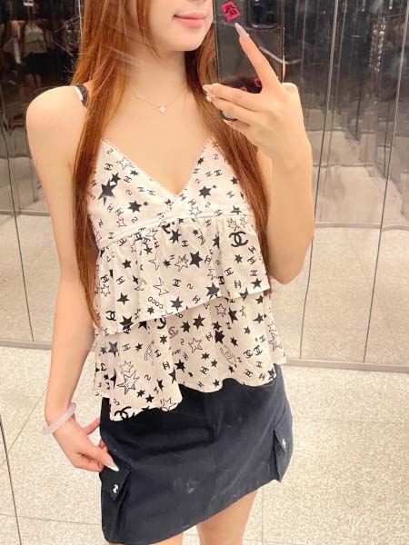 2025年6月18日入荷春夏新作Chanelキャミソールファ...