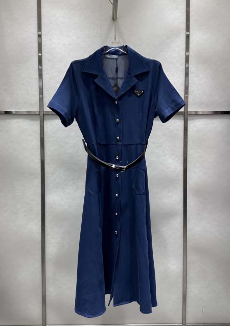 2025年6月18日入荷春夏新作Pradaワンピースファッシ...
