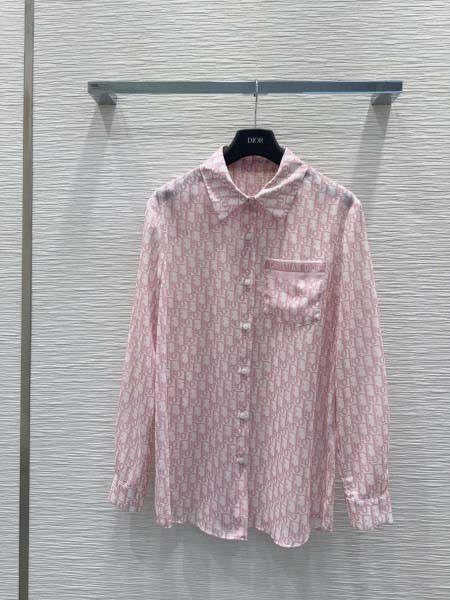 2025年6月18日入荷春夏新作Dior 春夏長袖 シャツフ...