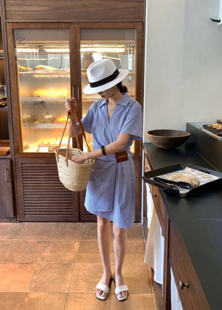 2025年6月18日入荷春夏新作Loeweワンピースファッシ...