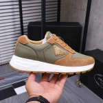 2025年6月20日入荷新品PRADAカジュアルシューズ/スニーカー｜メンズ靴人気本革製ギフト/誕生日/TL工場