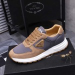 2025年6月20日入荷新品PRADAカジュアルシューズ/スニーカー｜メンズ靴人気本革製ギフト/誕生日/TL工場