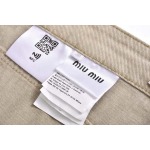 2025年6月24日入荷新作Miumiuズボン 原版復刻人気で【极品】/正規品と同じサイズ/YGY工場