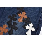 2025年6月24日入荷新作chrome heartsデニムパンツ 原版復刻人気で【极品】/正規品と同じサイズ/YGY工場