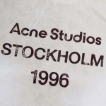 2025年6月24日入荷新作Acne半袖 tシャツ 原版復刻人気で【极品】/正規品と同じサイズ/YGY工場