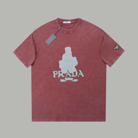 2025年6月24日入荷新作Prada半袖 tシャツ★誕生日...