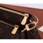 2025年6月26日入荷Louis Vuitton バッグMulti Pochette Accessories Monogram :M44813:24CMx13.5CMx4CM 高品質人気の新作/誕生日プレゼント/SQ工場