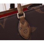 2025年6月26日入荷Louis Vuitton バッグOnthego Monogram Monogram Reverse Toron  :M45321:35CMx27CMx14CM 高品質人気の新作/誕生日プレゼント/SQ工場