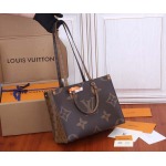 2025年6月26日入荷Louis Vuitton バッグOnthego Monogram Monogram Reverse Toron :M45039:35CMx27CMx14CM 高品質人気の新作/誕生日プレゼント/SQ工場