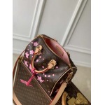 2025年6月26日入荷Louis Vuitton バッグ Speedy Bandoulire 25 CMx Monogram Cherry Blossom  高品質人気の新作/誕生日プレゼント/SQ工場