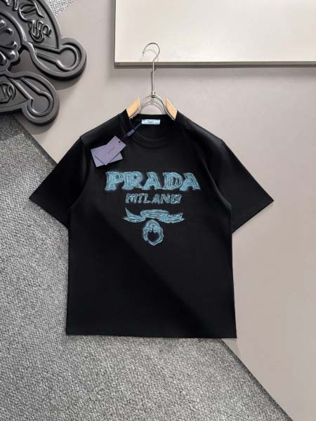 2025年6月30日入荷新作Prada半袖Tシャツ 高级品超...